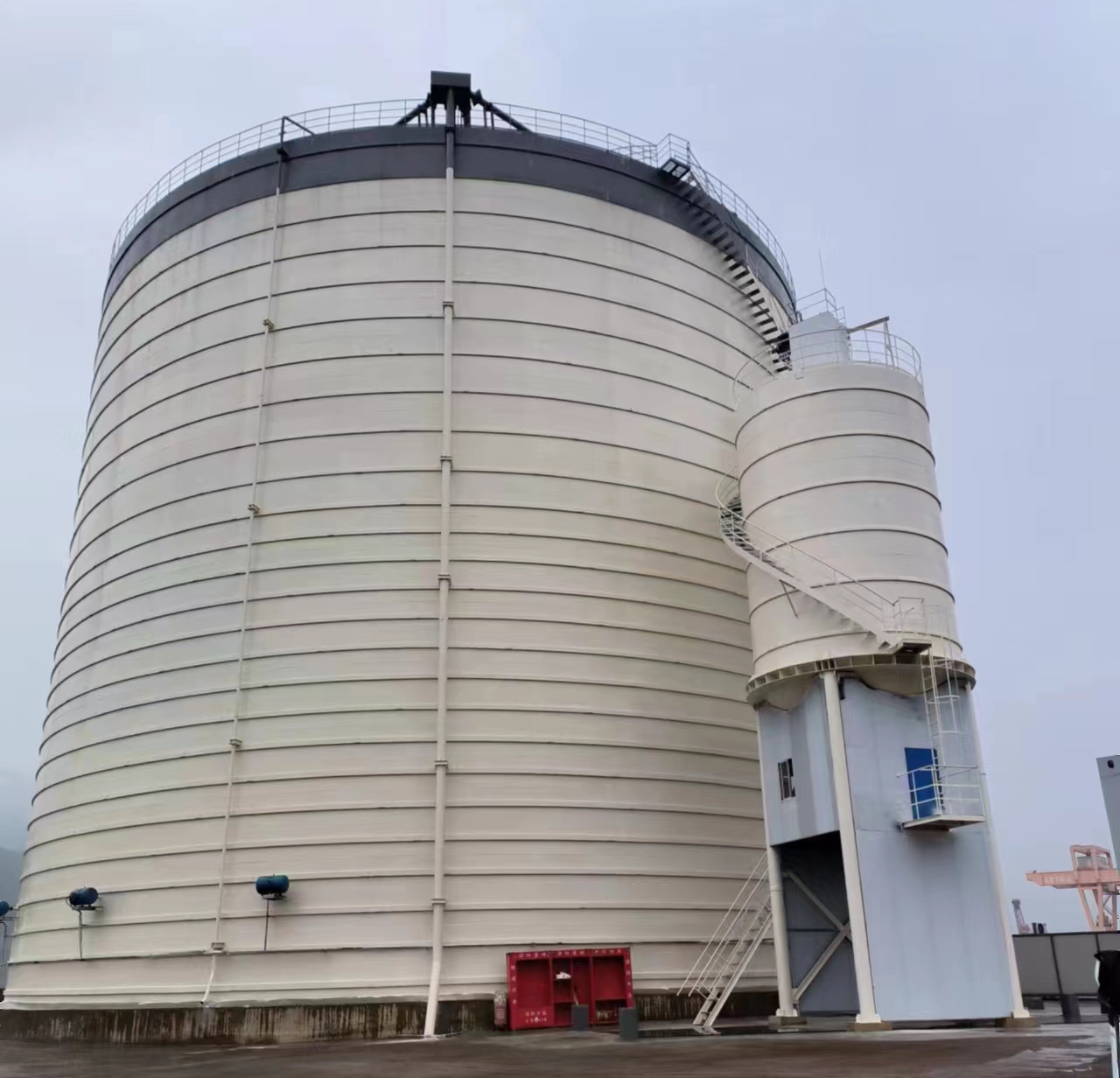 郯城10万吨水泥钢板库